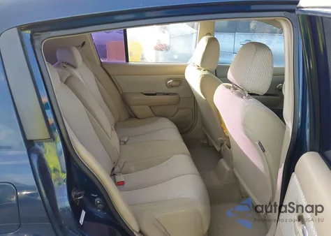 2007 Nissan Versa 1.8Sl из США, поврежденный, VIN 3N1BC13E17L459986